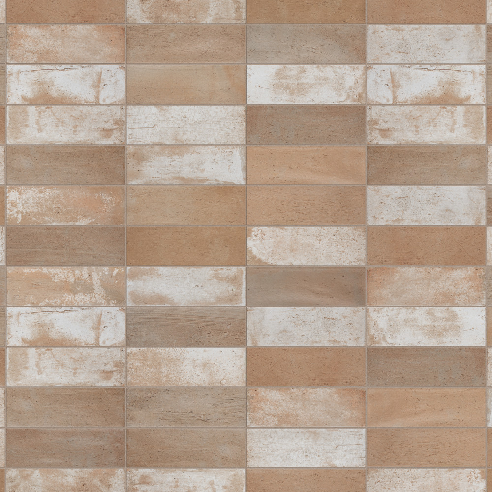 Kings Mud Sand 7-7/8 in. x 15-3/4 in. Ceramic Wall Tile