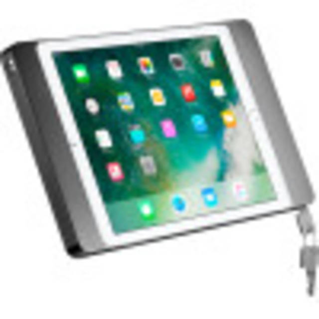 Display tablets securely in public spaces.