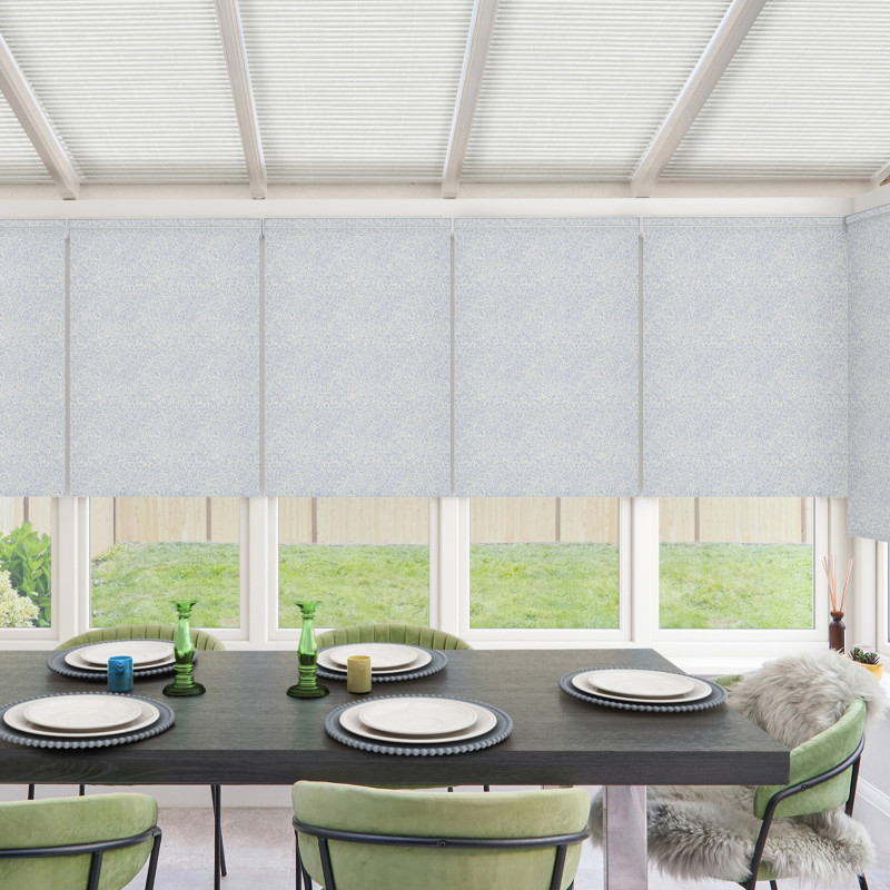Willow Periwinkle Roller Blind