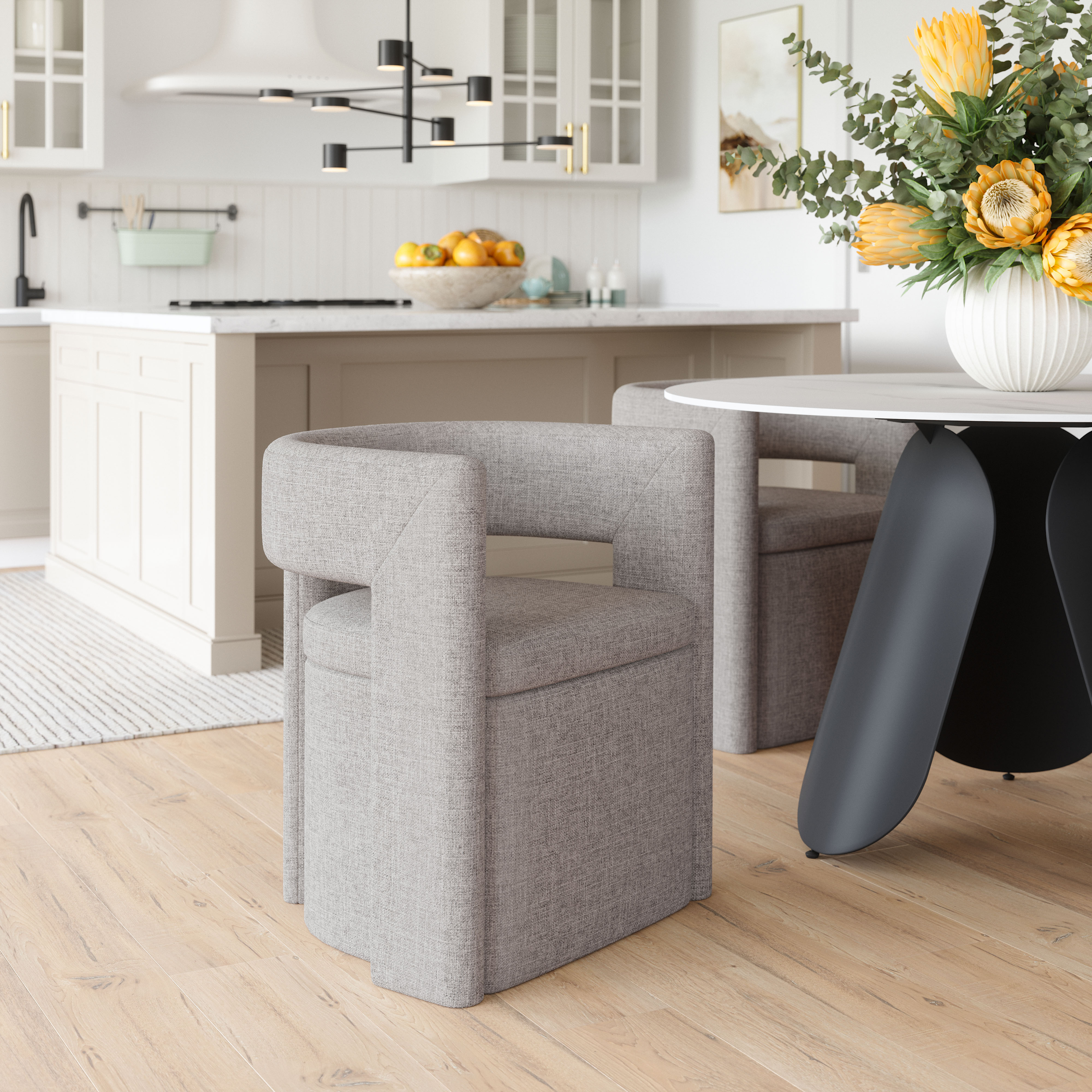 Papua Dining Chair Gray product image