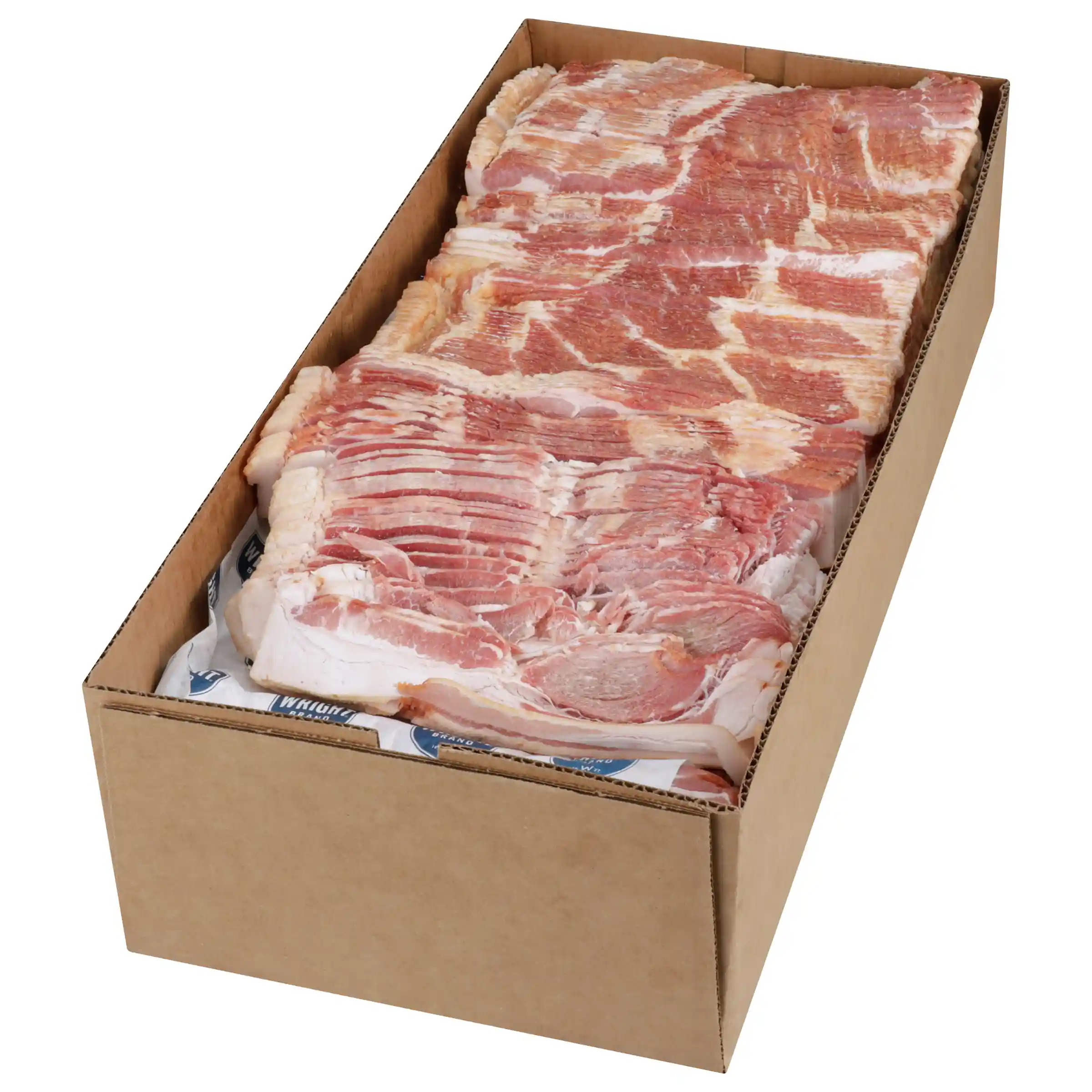 Wright® Brand Naturally Hickory Smoked Thin Sliced Bacon, Bulk, 30 Lbs, 9 Slices/Inch_image_4