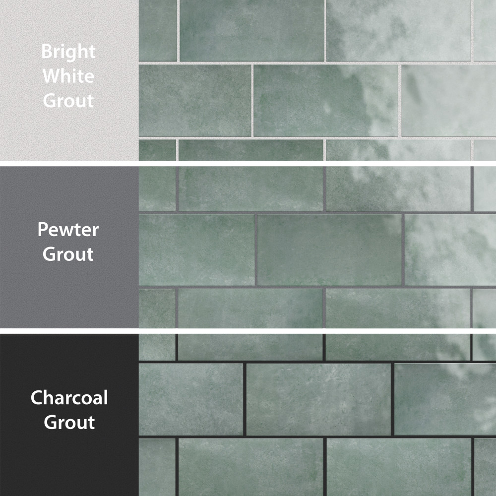 Camden Emerald 4 in. x 8 in. Ceramic Wall Tile