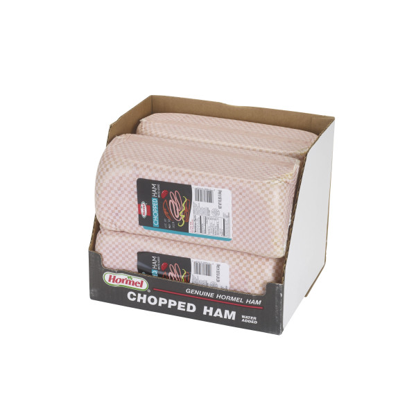 BLACK LABEL(r) CHOPPED HAM SWEET 10 LB. . C1RM - Front Right Open Case (Hi Res)