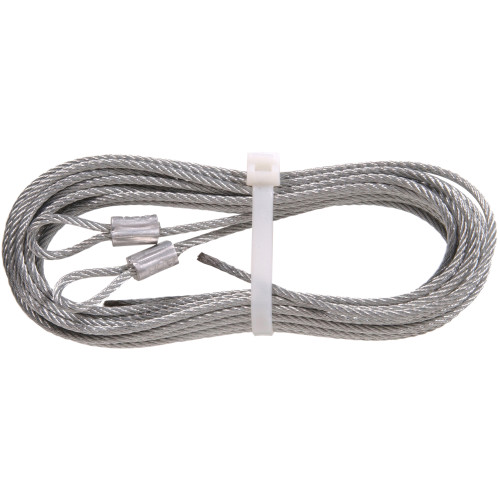 Hardware Essentials Galvanized Torsion Spring Lift Cables 1/8 in. x 12 ft.