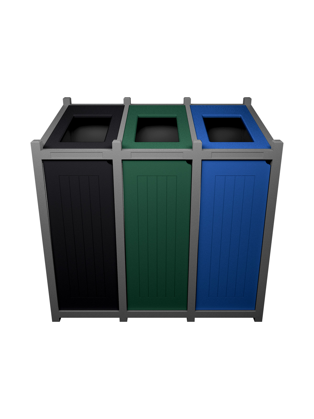 VENTURE – Triple – Unit – Full – Grey-Black-Green-Blue