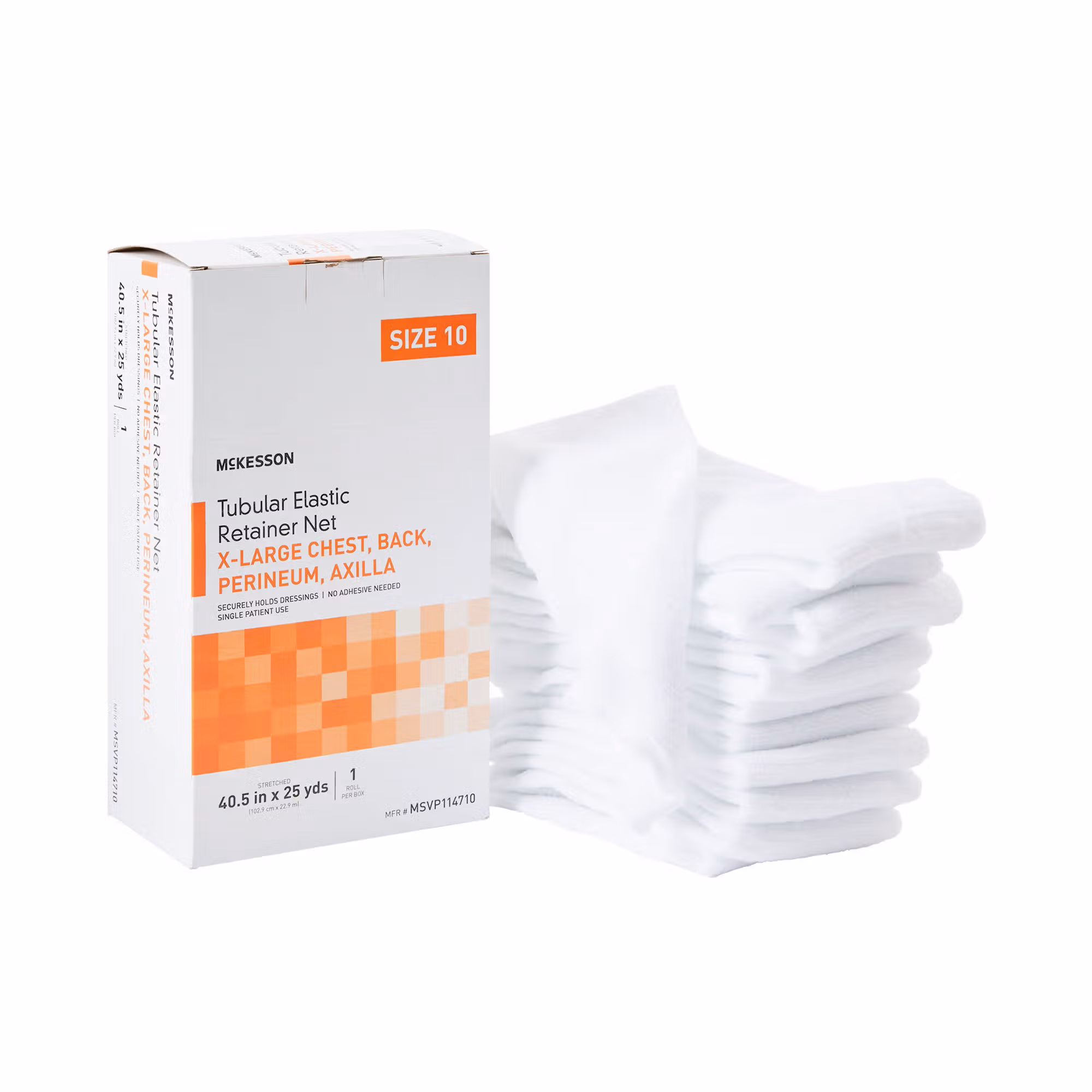 McKesson Tubular Bandage, Size 10, 25 Yard