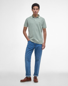 Barnard Short-Sleeved Polo Shirt Light Moss