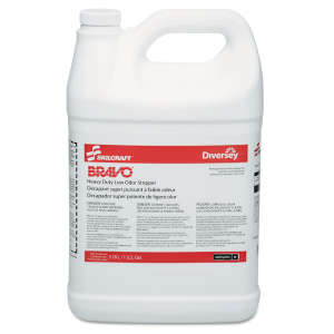 NSN7930013808469, AbilityOne®, SKILCRAFT BRAVO Heavy Duty Low Odor Floor Stripper,  1 gal Bottle