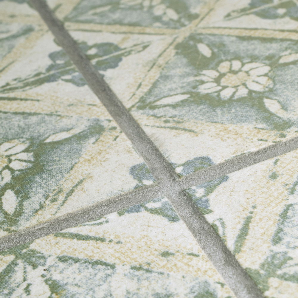 Klinker Retro Blanco Dafodil 12-3/4 in. x 12-3/4 in. Ceramic Floor and Wall Tile