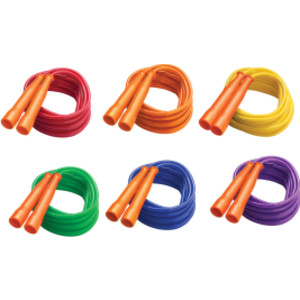 Licorice Speed Jump Rope, 16' with Orange Handles