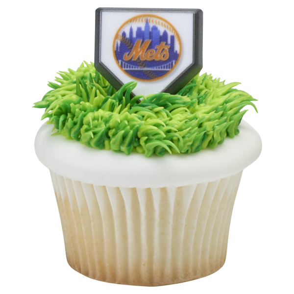 MLB® Home Plate Team Logo Cupcake Rings