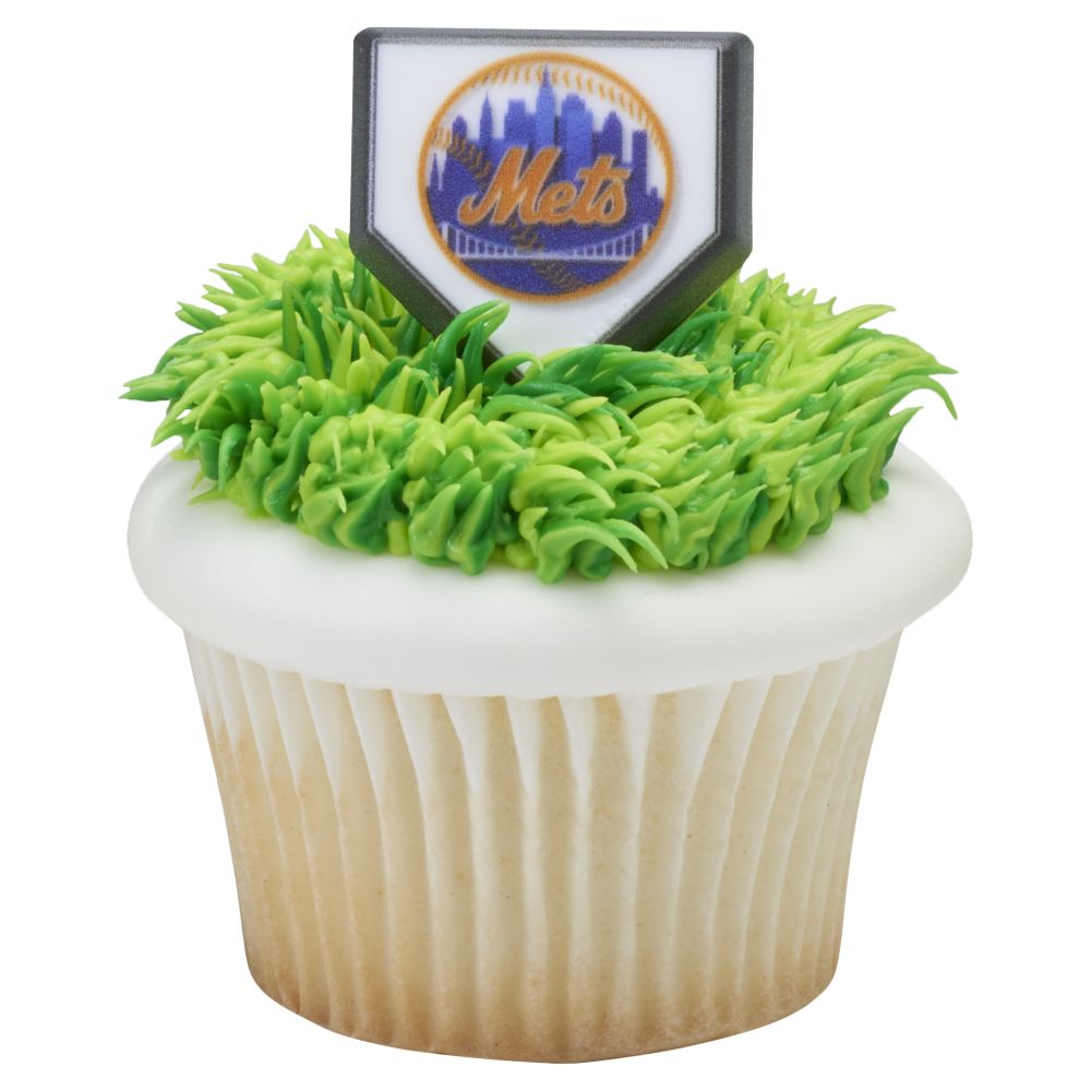 Image Cake MLB® Home Plate Team Logo New York Mets™