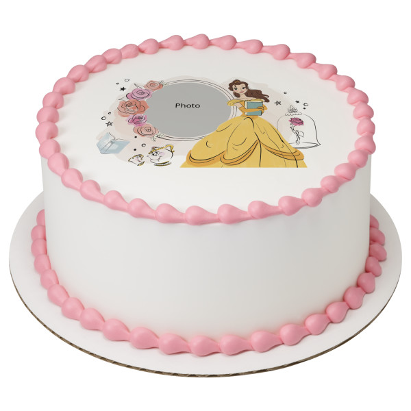Disney Princess Belle PhotoCake® Edible Image® Frame