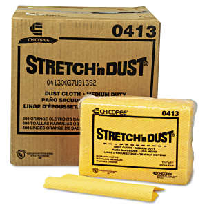 Chicopee Inc, Stretch 'n Dust Cloths, 12.6 x 17, Yellow
