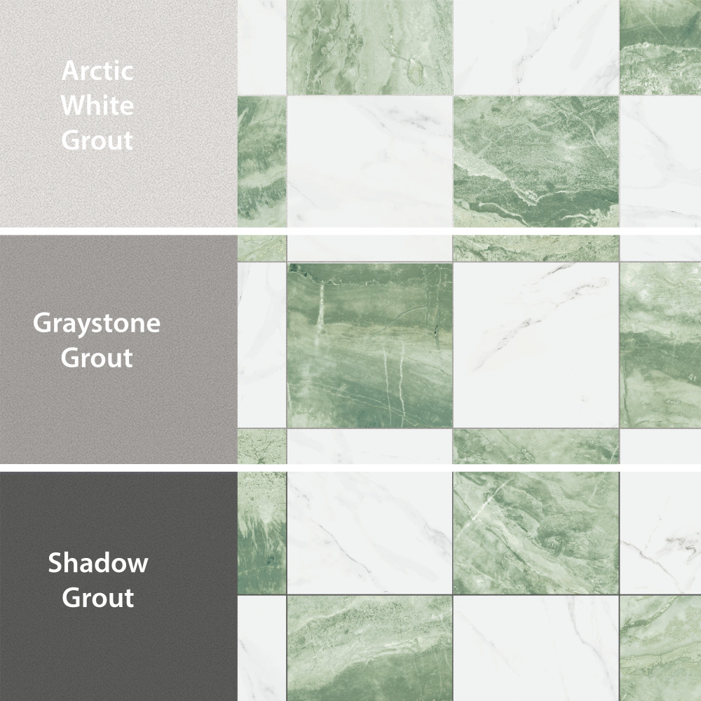 Marbilia Chess Jungle 17-3/8 in. x 17-3/8 in. Porcelain Floor and Wall Tile