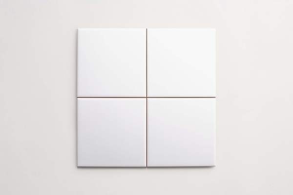 ceramic | white gloss | square subway 