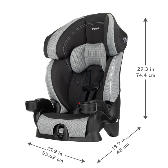 Chase LX Harnessed Booster Car Seat Specifications