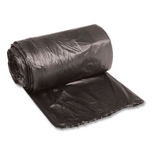 Boardwalk,  LLDPE Liner, 16 gal Capacity, 24 in Wide, 32 in High, 0.35 Mils Thick, Black