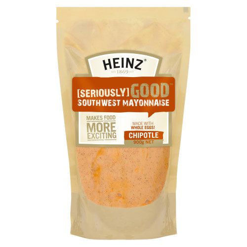  Heinz [SERIOUSLY] GOOD Smokey Bacon Mayo Sauce 900g 