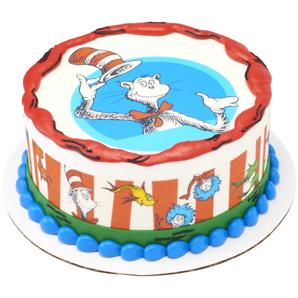 Dr. Seuss The Cat in the Hat PhotoCake® Edible Image®