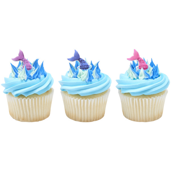 Mermaid Tail Minis Sweet Décor® Edible Decorations