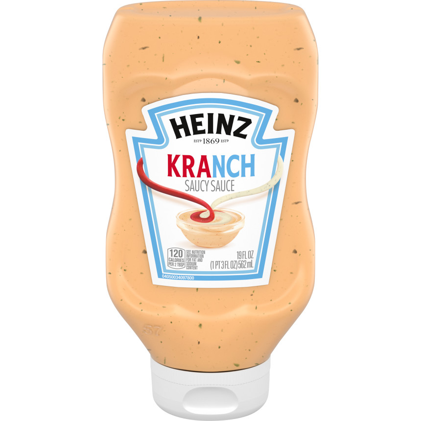  Heinz Kranch Sauce, 19 fl oz Bottle 