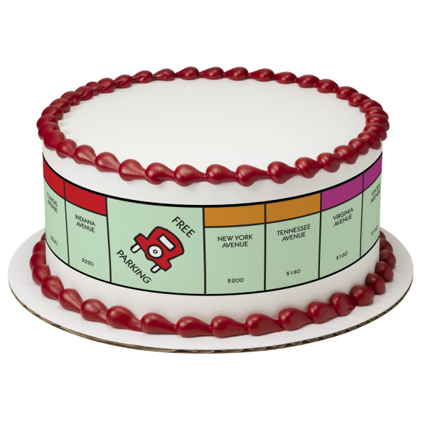 Hasbro Monopoly Let's Play! PhotoCake® Edible Image® Strips