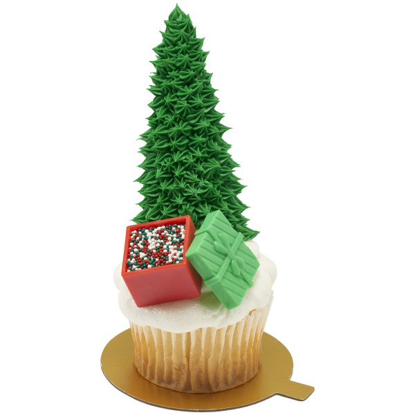 Fillable Festive Presents Cupcake Rings