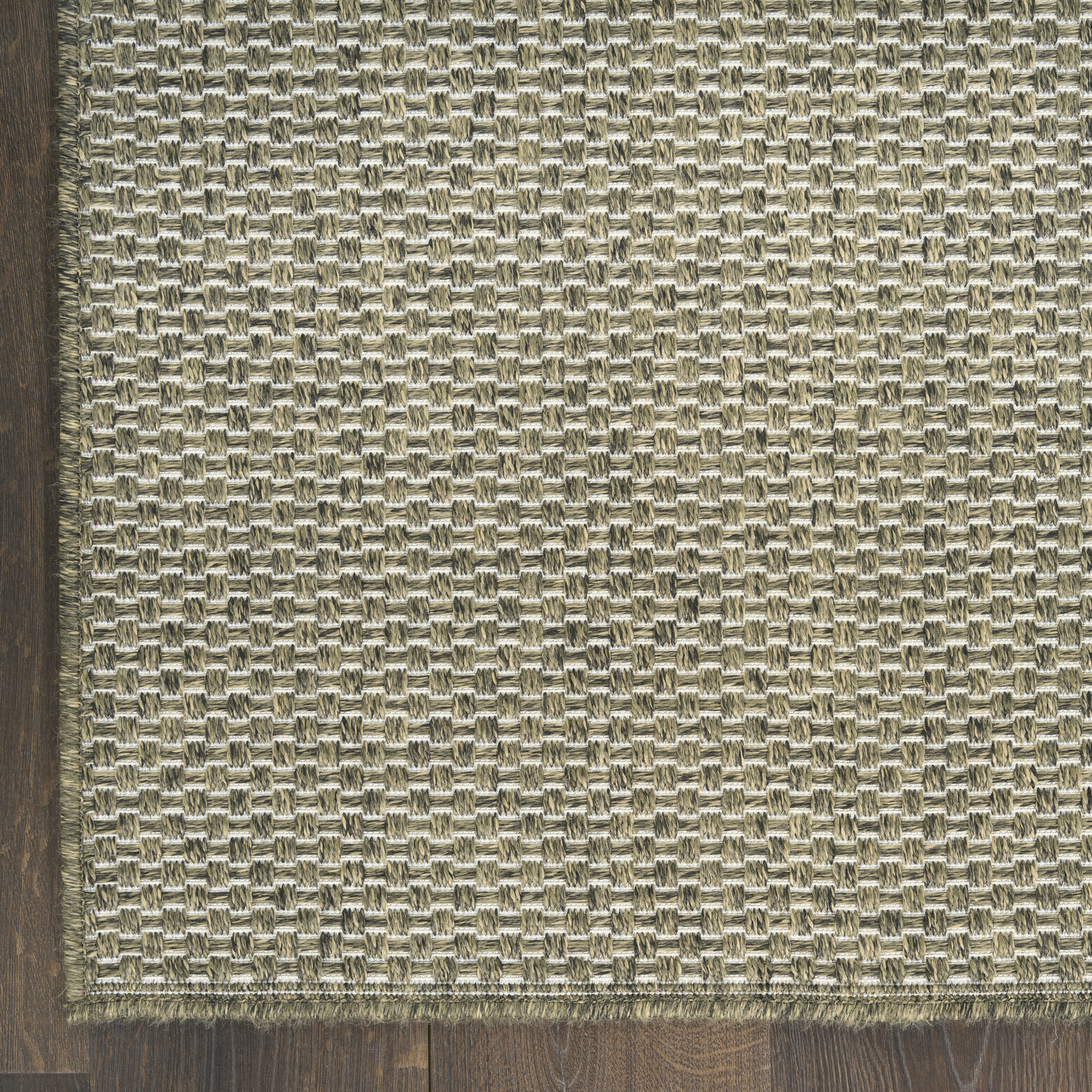 Nourison Tulum 8' x 10' Olive Outdoor Rug