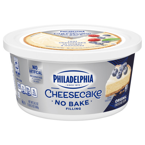 Philadelphia No Bake Cheesecake Filling Image