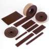 Expanded Technologies, Protective Felt Strips, 0.5" x 60", Brown