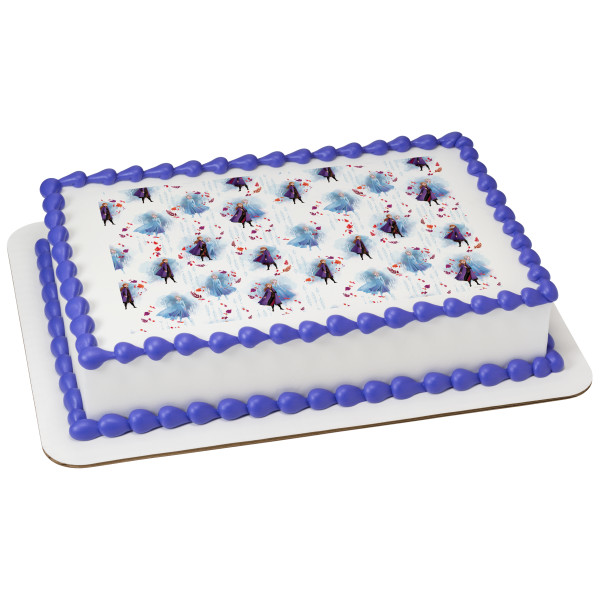 Disney Frozen II Sisters PhotoCake® Edible Image®