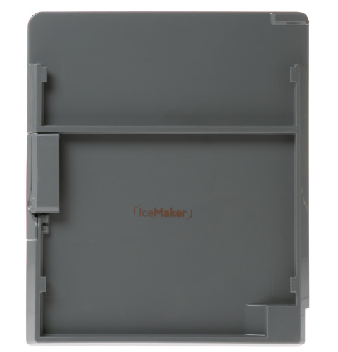 GRAY ICE BOX DOOR W/ GASKET AND LATCH