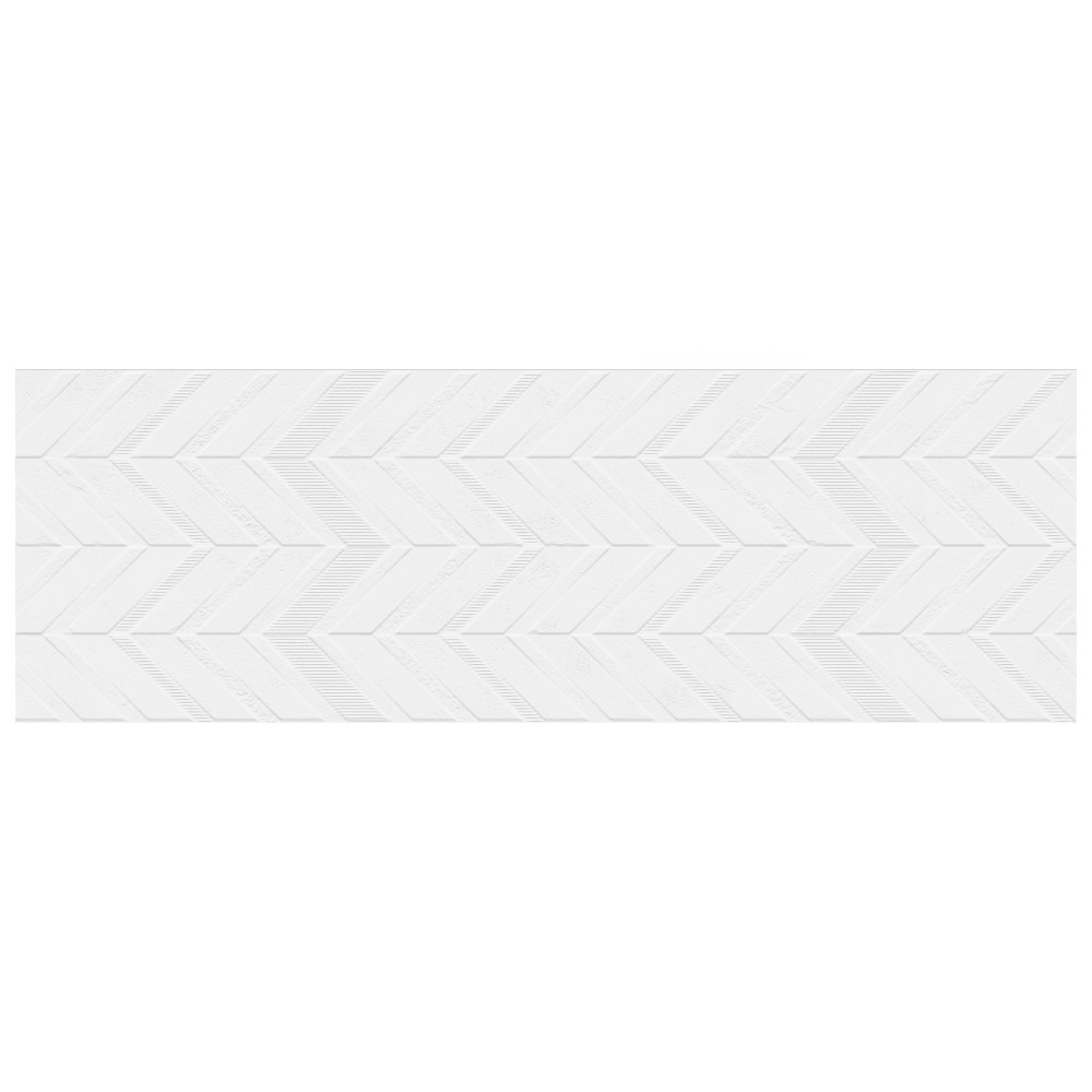 Lumiere Lelue Blanco 11-3/4 in. x 35-3/8 in. Ceramic Wall Tile