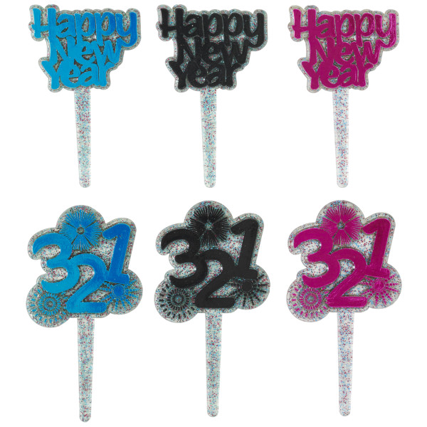 New Year's Countdown Assortment DecoPics®