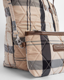 Wetherham Quilted Tartan Tote Bag 