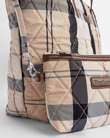 Wetherham Quilted Tartan Tote Bag