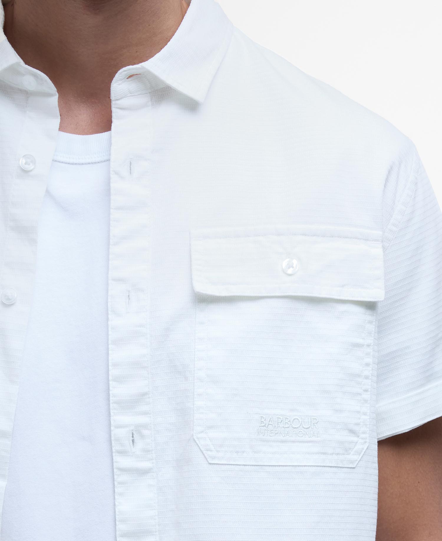 Joshua Textured Short-Sleeved Shirt image number 4