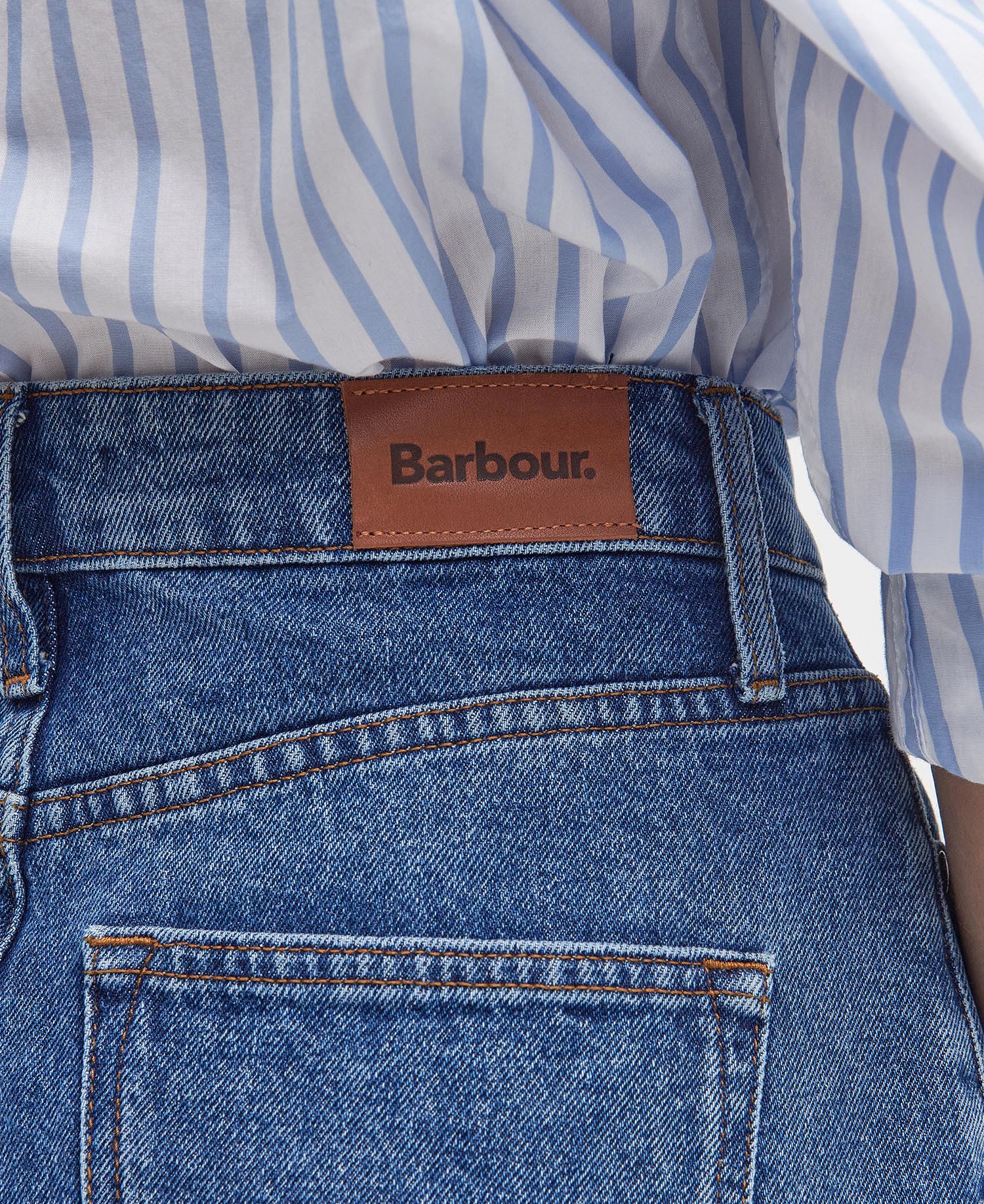 Ella Denim Midi Skirt image number 4