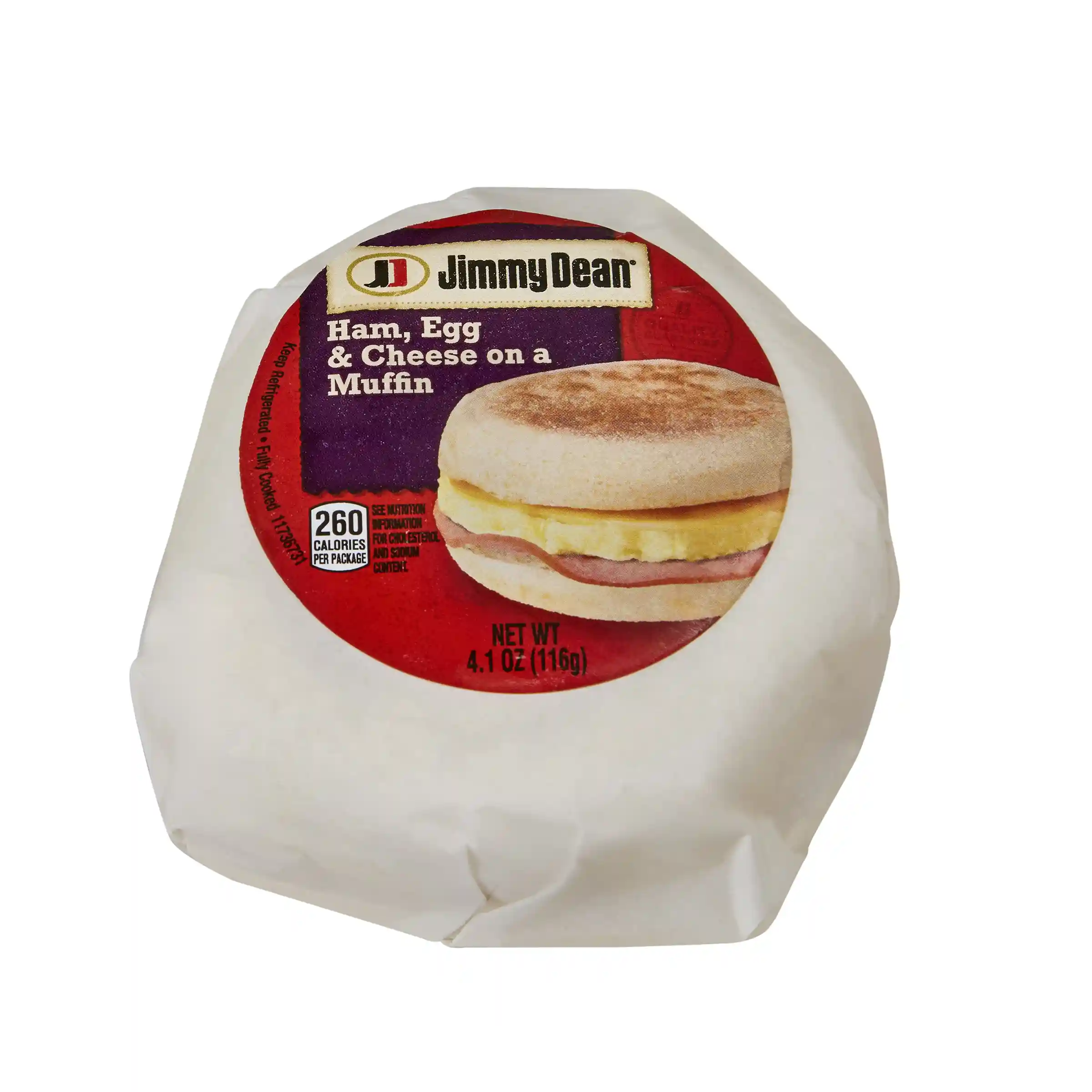 Jimmy Dean® Ham, Egg & Cheese Muffin_image_3