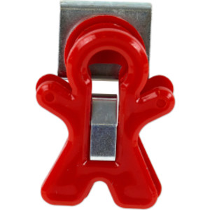 Magnet Man Magnetic Clip, Assorted Colors, Single