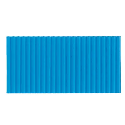 Corobuff® Corrugated Paper, Brite Blue, 48" x 25', 1 Roll Brite Blue