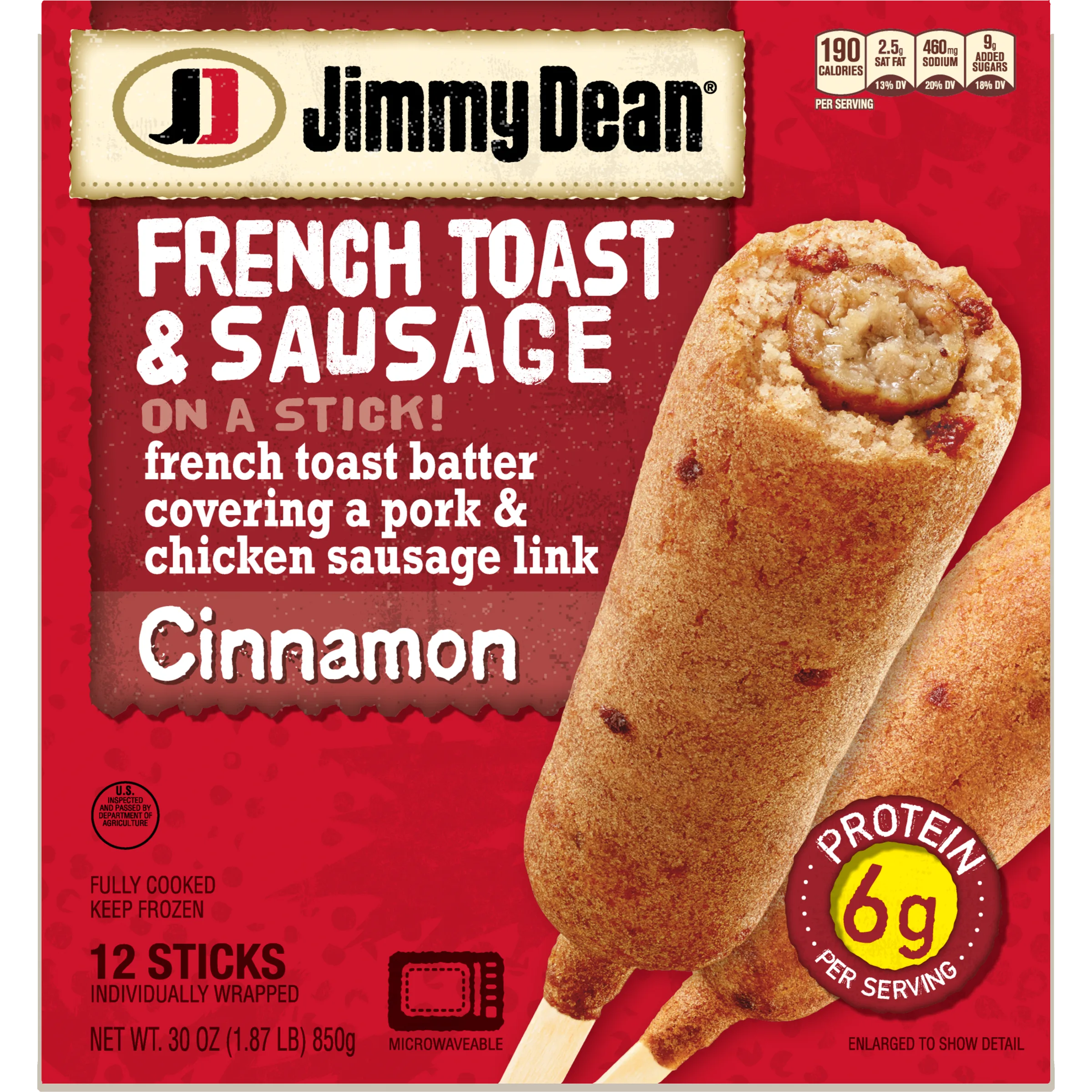 Cinnamon French Toast & Sausage On a Stick!