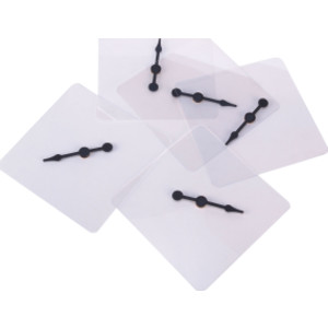 Transparent Spinners - Set of 5