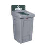 Rubbermaid Commercial, Slim Jim, Compost Waste , 33 gal, Resin, Green, Square, Receptacle