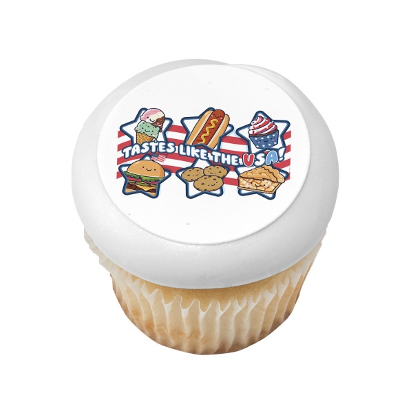TASTES LIKE THE USA! PhotoCake® Edible Image®