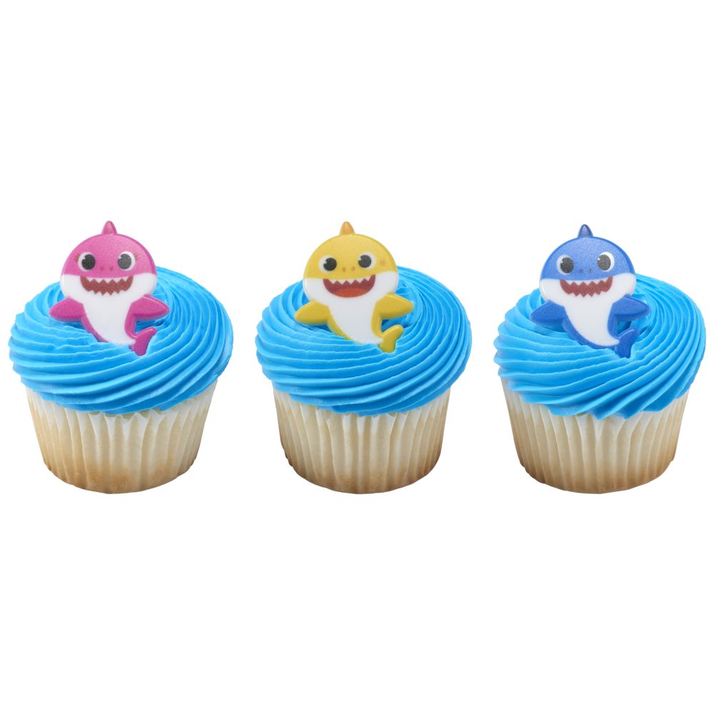 Image Cake Baby Shark Mommy, Daddy and Baby