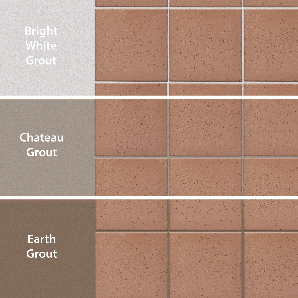 Lincoln Quarry Abrasive Mayflower Red 6 in. x 6 in. Ceramic Floor and Wall Tile