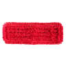 I-Team, Premium Looped Microfiber Tabs Mop, 18"W, Red