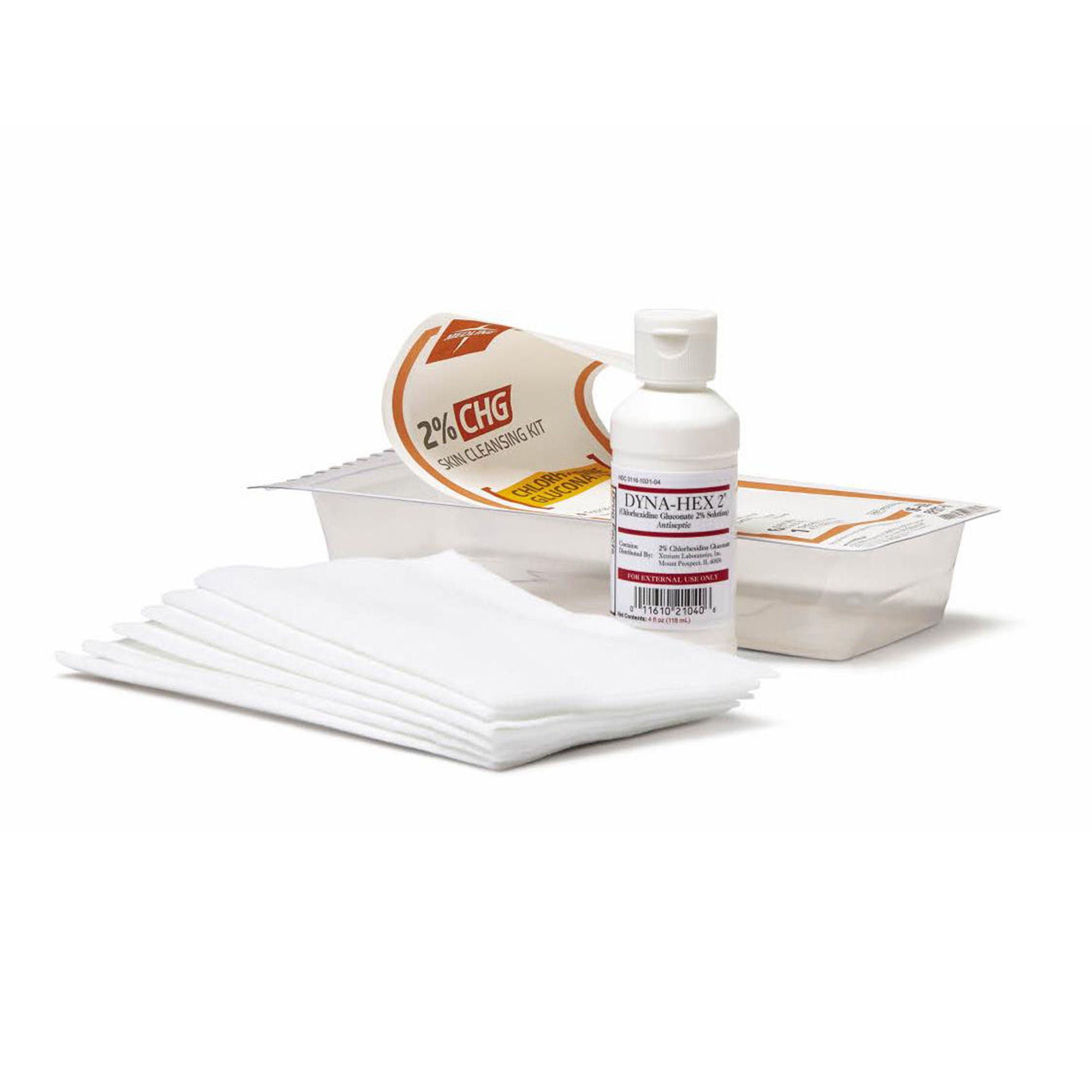 Medline CLEANSING KIT, SKIN CHANGE 2% (30/CS)